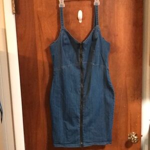 Haute Monde denim dress